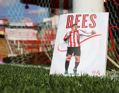 Brentford FC 'BEES' covers
