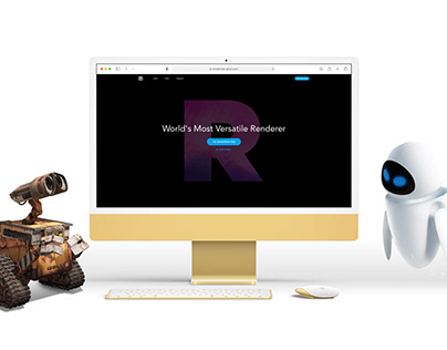Pixar's RenderMan - Website redesign