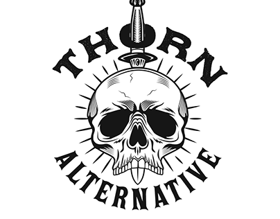 Visual Identity for Clothing Brand 'Thorn Alternative'