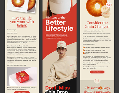 Better Brand | Food & Beverage Email Design Inspiration