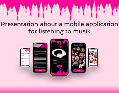 Aplication for listening to musik