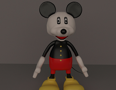 my 3d work mikki mouse