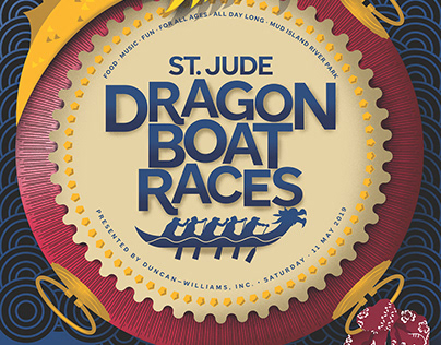 Project thumbnail - St. Jude Dragon Boat Races Poster