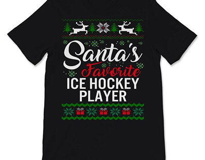 Santa's Favorite Ice Hockey Player