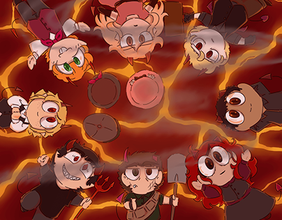 south park in hell (forgein kids)