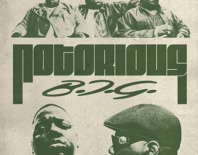 Notorious B.I.G Poster Tasarımı