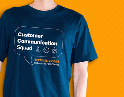 Camiseta Customer Communication - MadeiraMadeira
