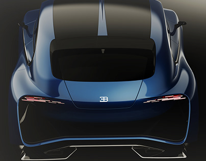 Bugatti SUV (blue)