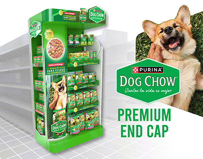 Premium End Cap - DOG CHOW