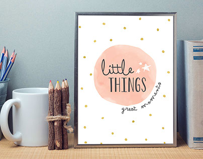 Little Things - Great Moments Logo Design