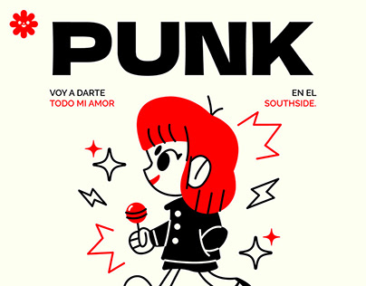 Punk – Girl Ultra ft. Little Jesus (Illustration)
