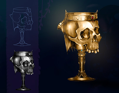 golden cursed goblet