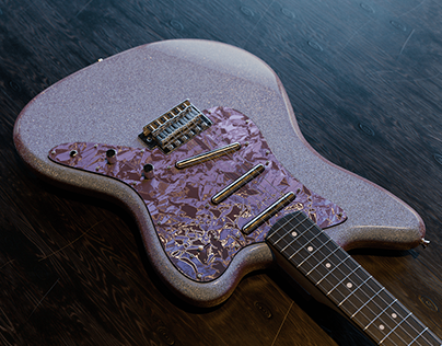 Fender Jazzmaster - Guitar CGI