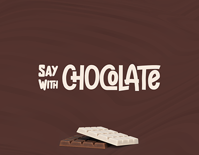 Say with Chocolate: Branding/Packaging
