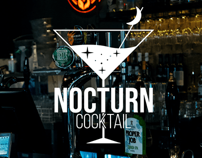 Nocturn Cocktail - Brand Identity