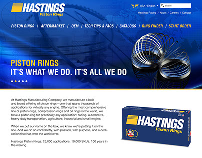 Hastings Piston Rings Website
