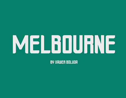 Melbourne - Free OpenType Font