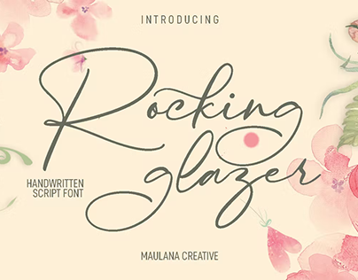 Rocking Glazer Font