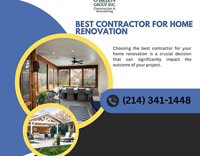 Contractor for Home Renovation | O’Brien Group Inc.