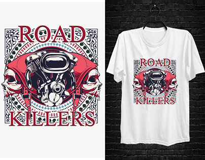 motorcycle t-shirt design