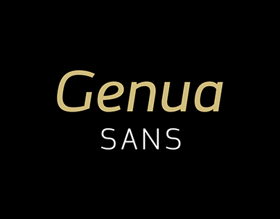 Genua Sans - Font Family