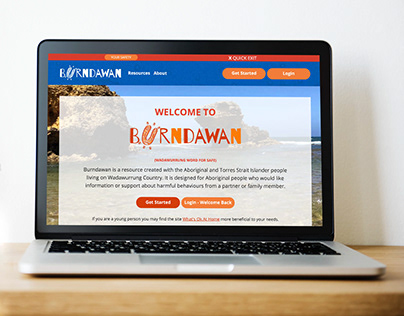 Burndawan Website Design