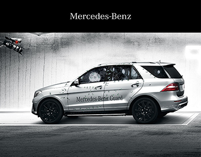 Mercedes-Benz M-Guard - Kommunikationsdesign