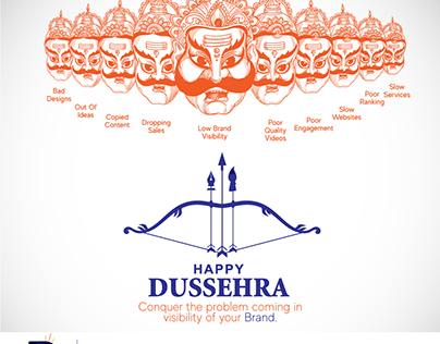 Dussehra Social Media Creative Ads