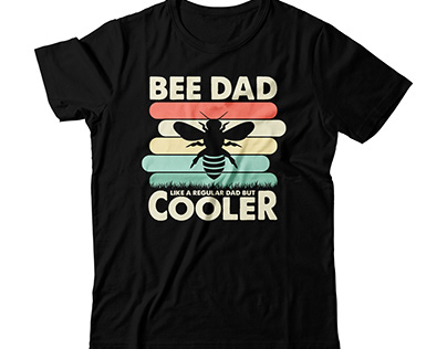 Bee Dad T-shirt Design