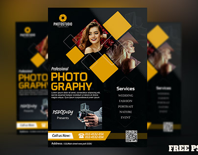 Professional Photography Flyer PSD Free Download