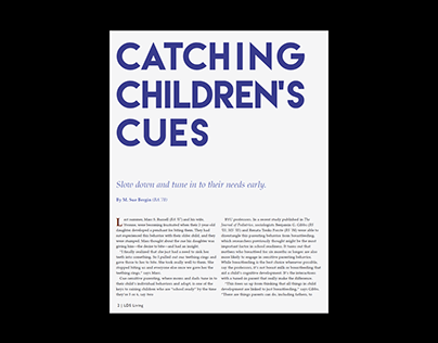 Catching Children's Cues