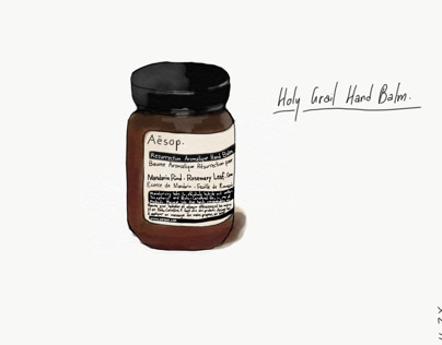 Everyday Every Day: Day 1 - Aesop hand balm