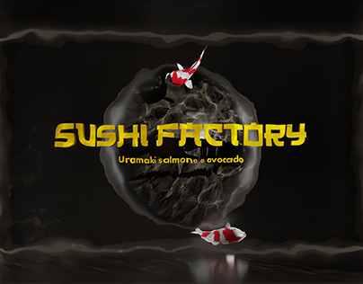 SUSHI FACTORY - 3d animation