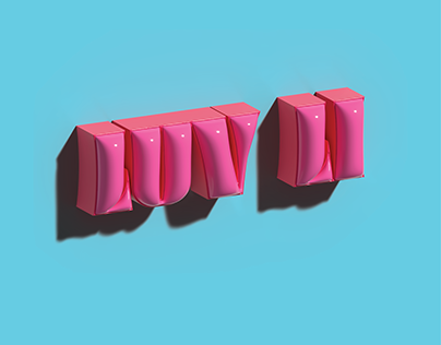 3D work for Dj LUVLI