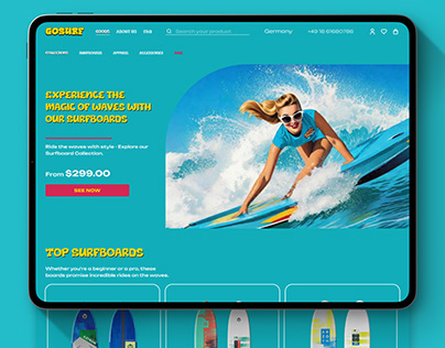 Redesign Website Gosurf