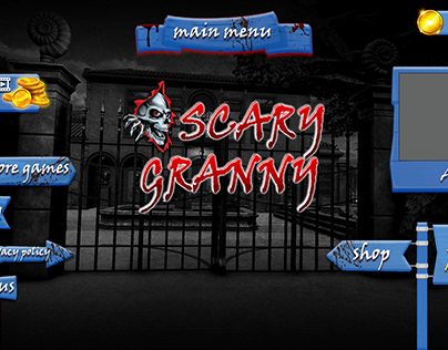 scary granny game ui