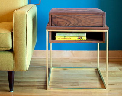 Furniture Design - Cube Side Table