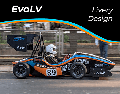 Project thumbnail - EvoLV: IIT-B Racing 2022 Racecar Livery Design