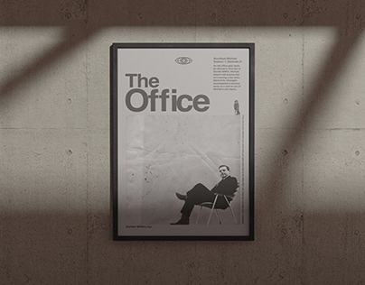 Retro, The Office: Goodbye Michael Poster