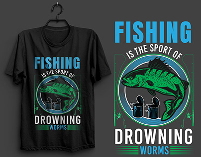 Fishing t-shirt desing