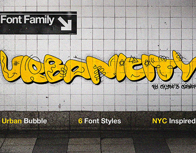 (FREE) Urbanicity | NY Inspired Bubble Font