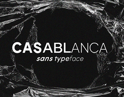 Casablanca Sans Typeface