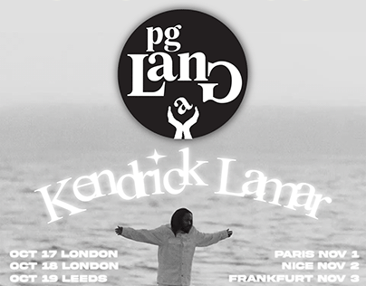 Kendrick Lamar Tour Poster