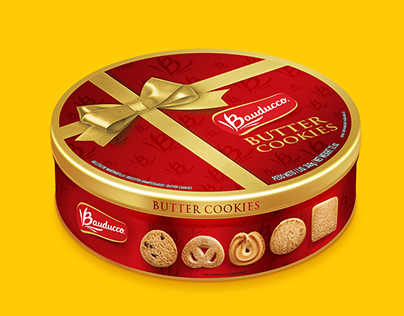 Bauducco Butter Cookies Gift Packaging