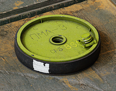 PMA-3 Minimum Metal Anti-Personnel Mine