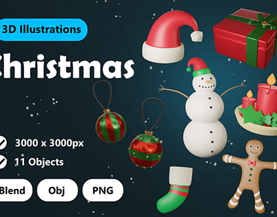 Christmas 3D Illustration