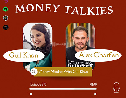 Graphic for podcast -  Money Mindset With Gull Khan