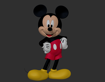 New Foundation CG Mickey Mouse - Concept Model