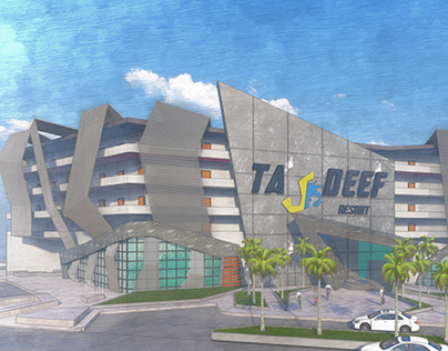 Tajdeef Resort for aquatic sports in Alamin city
