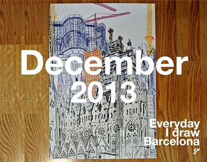 Everyday I draw Barcelona | December 2013